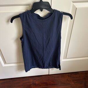 Lululemon Navy Blue Sleeveless Top